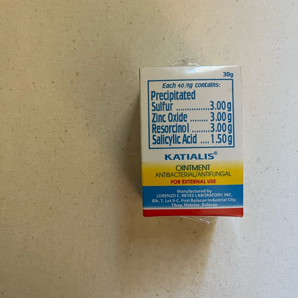 Katialis Antibacterial Antifungal Ointment